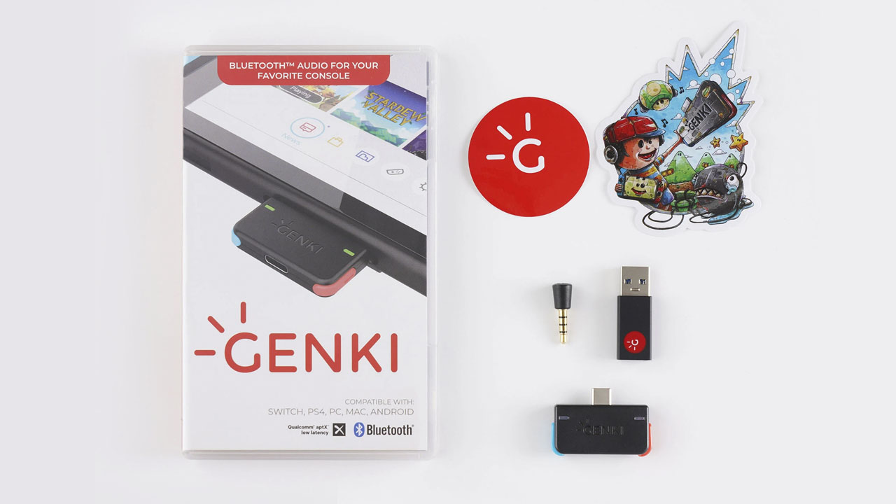 Nintendo Switch Accessories Genki Bluetooth adapter