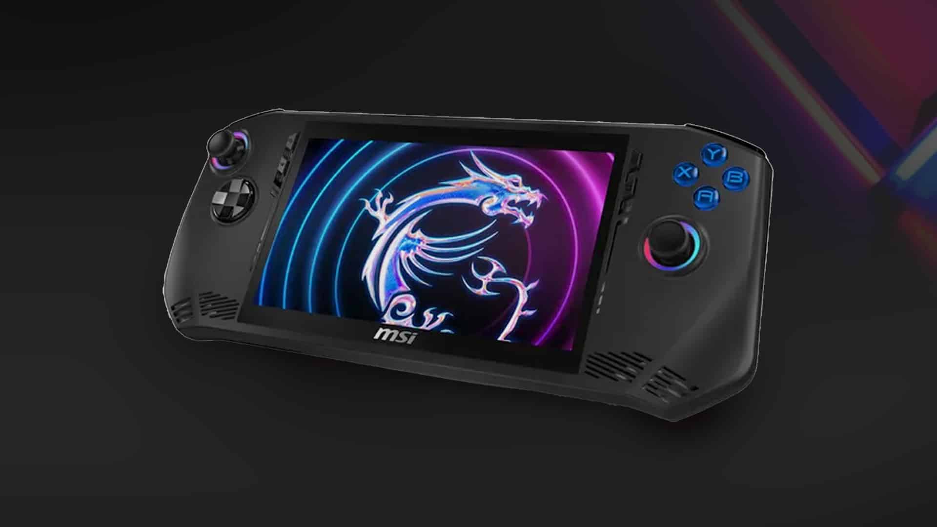 Ces Msi Claw Handheld Gaming Console Is The First To Have An