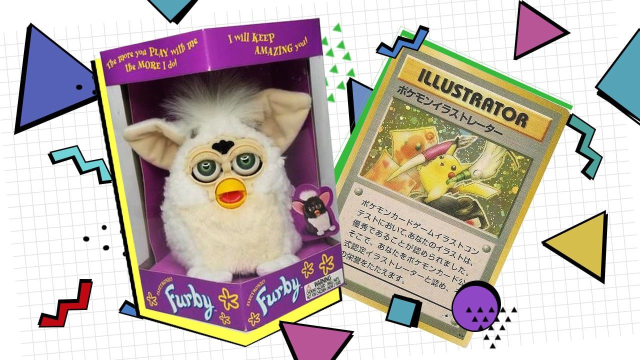 90s Toys Furby Pikachu