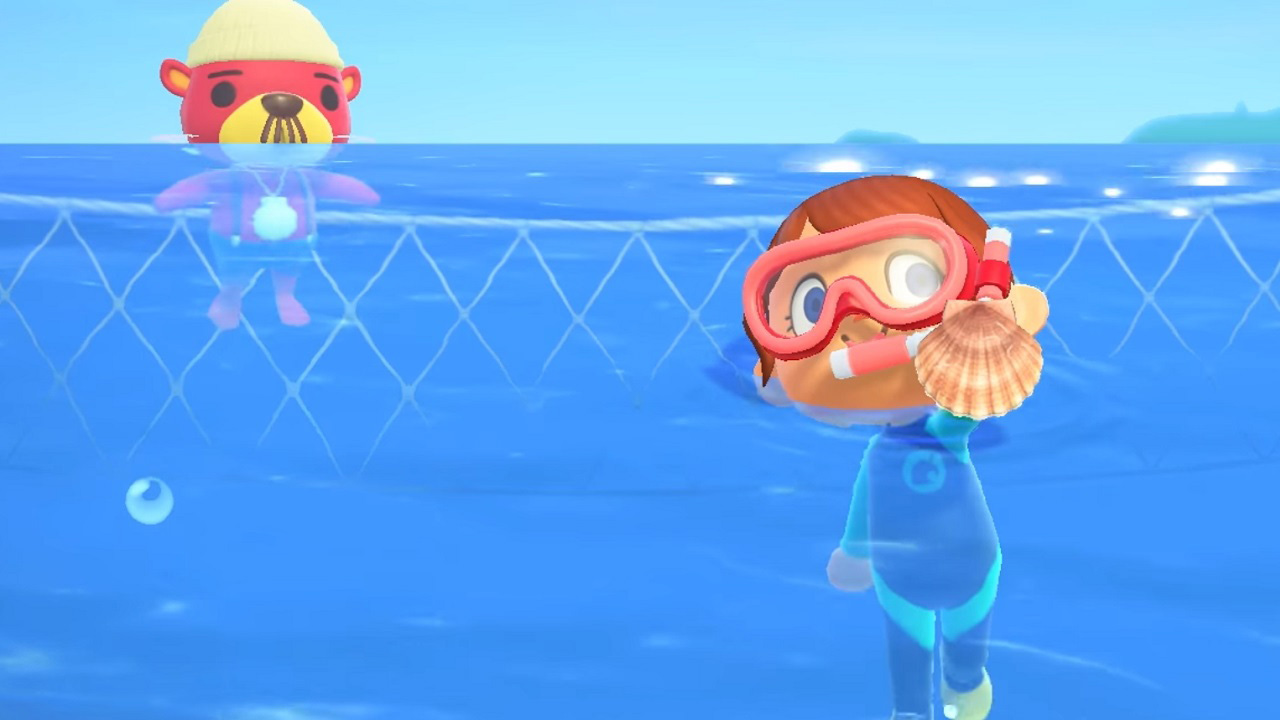 Put your wet suit on for Animal Crossing’s summer update!