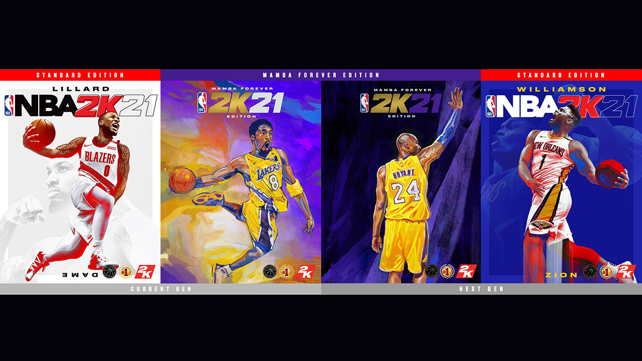 Everything is Game: Lillard, Williamson, and Bryant are Cover Athletes for NBA 2K21