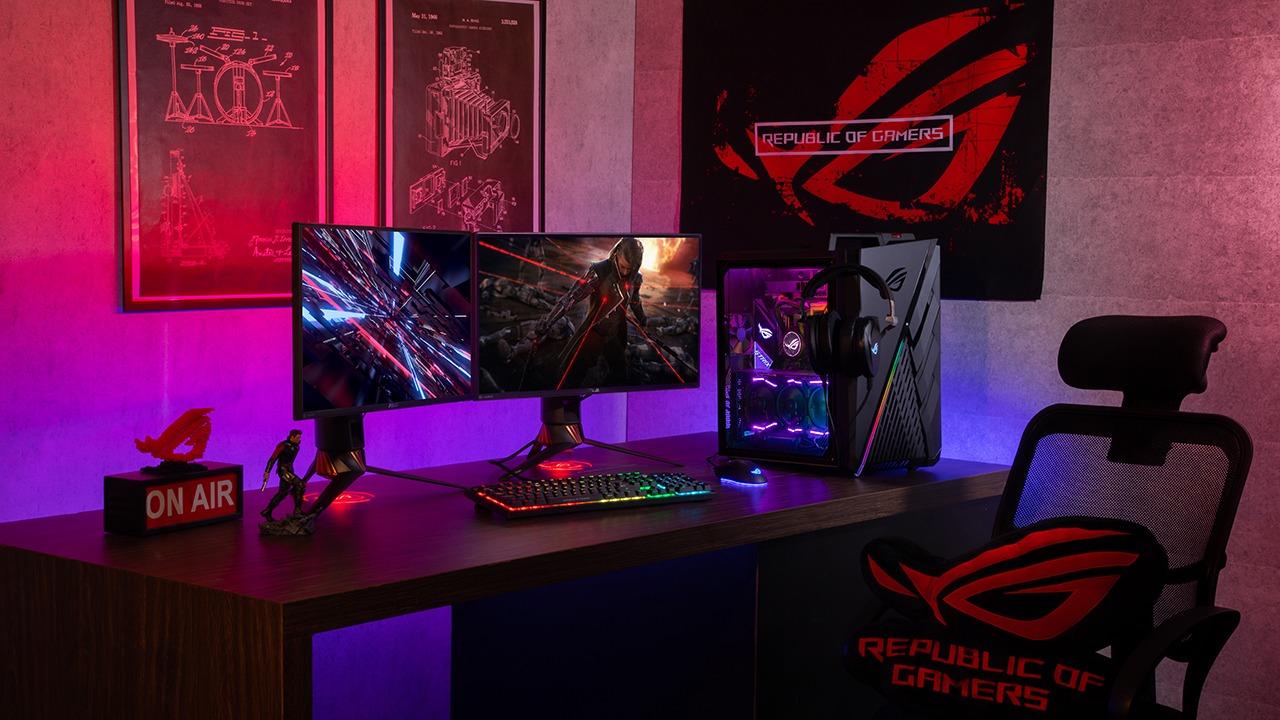 These are the all-new ASUS ROG STRIX pre-built desktops - The Modern