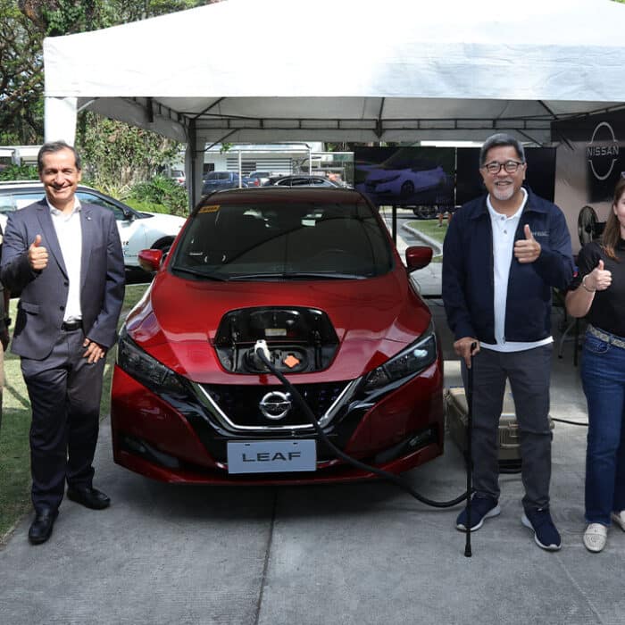 Nissan, PDRF to utilize Leaf as disaster response aid in PH
