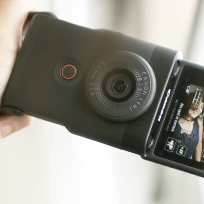 Canon PowerShot V10 quick first impressions: A true, blue vlogging camera