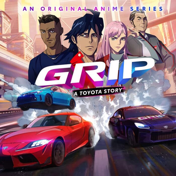 Toyota’s new anime Grip has humans fighting evil autonomous cars