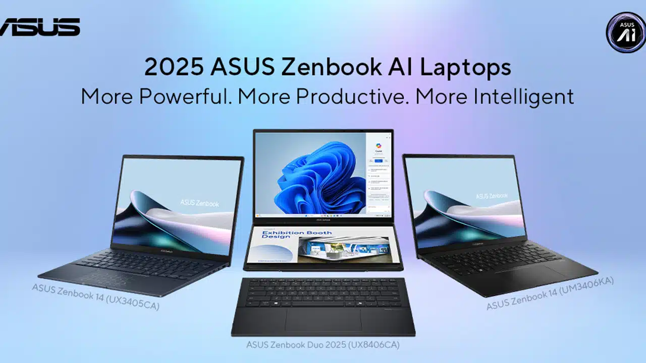 ASUS launches AI-powered ASUS Zenbook DUO and Zenbook 14 laptops in the Philippines